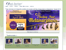 Tablet Screenshot of noesisinstitute.com